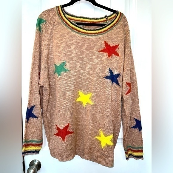 JODIFL Sweaters - Colorful Star Sweater